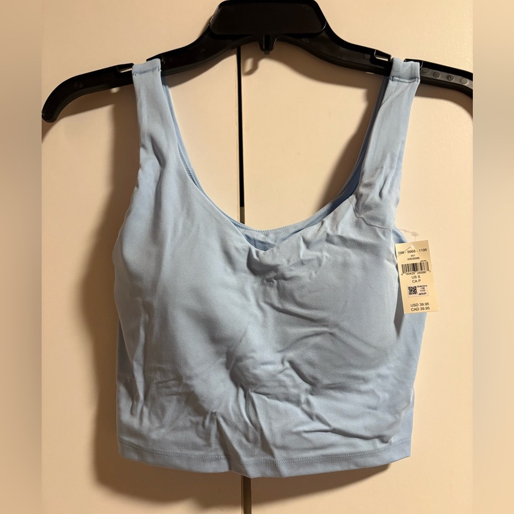 NWT Offline by Aerie Light Blue Cropped Sports Top